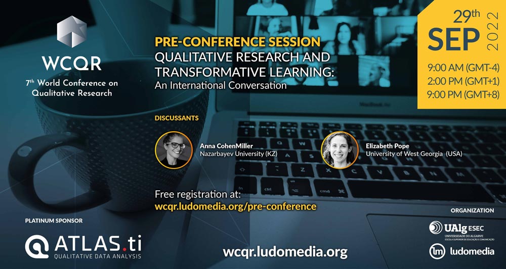 WCQR2023 Pre-conference talk: Qualitative Research and Transformative Learning: An International Conversation